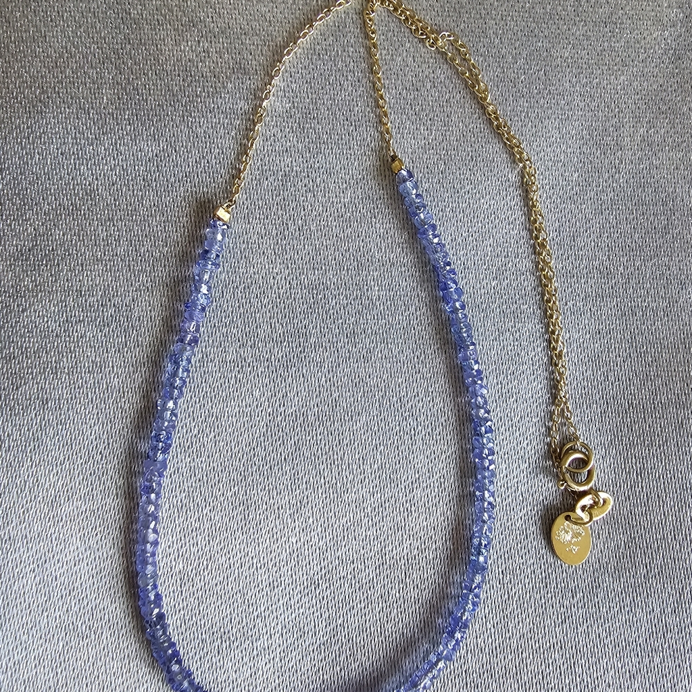 Tanzanite beads with sterling Silver Chain! - Picture 10 of 10